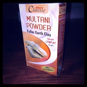 Multani powder fuller earth clay for skin